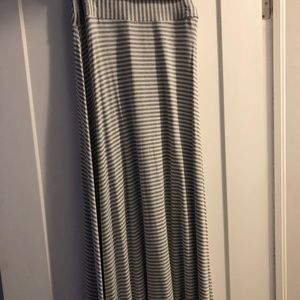 Gap fold over maxi skirt